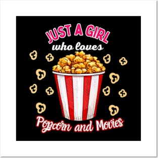 just-a-girl-who-loves-popcorn-and-movies Posters and Art